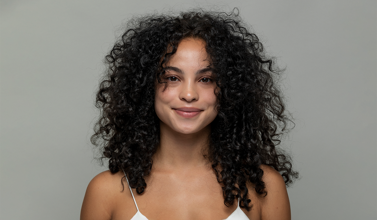 Hair before using Glazed