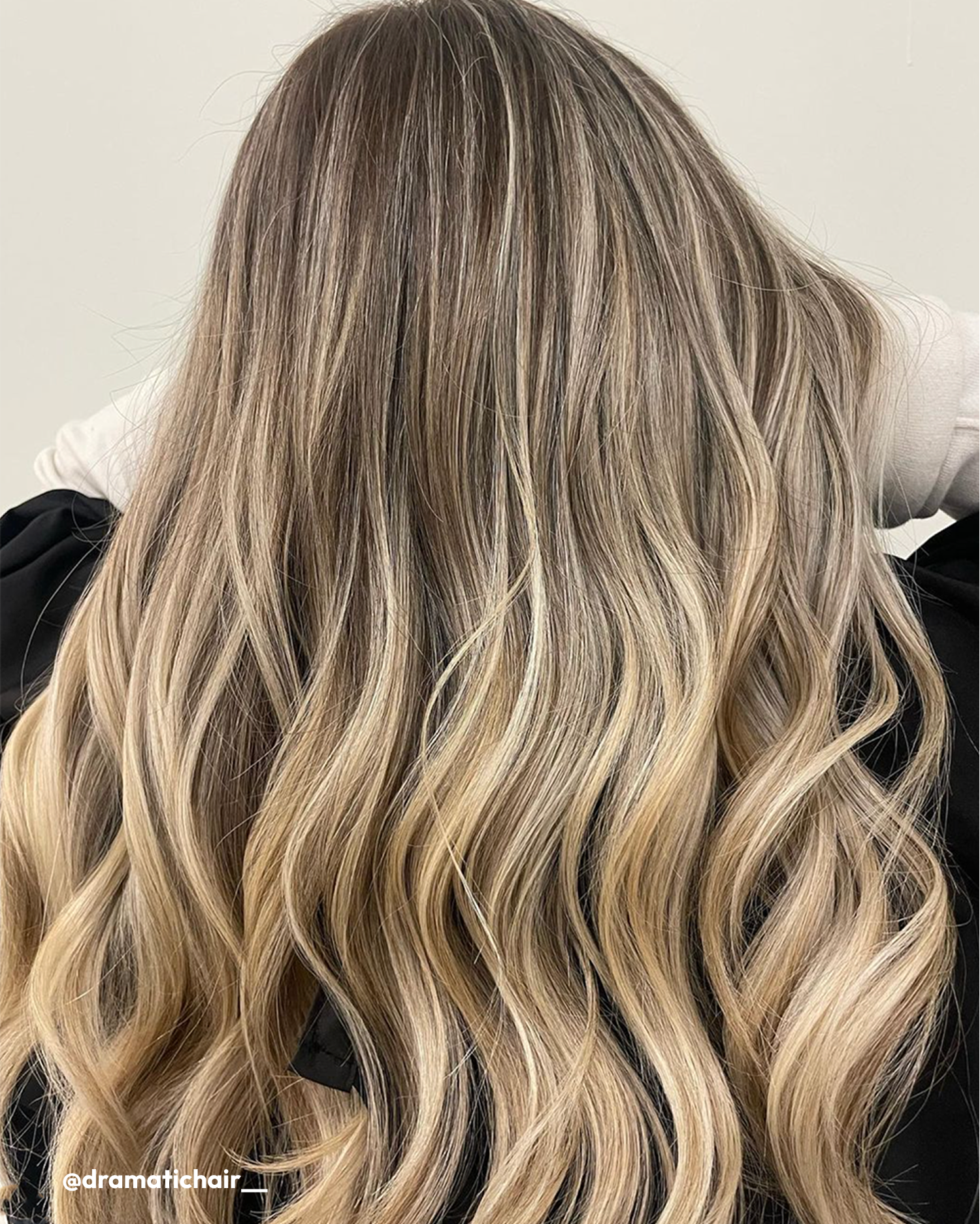 Hair with Clarifying Shampoo, Acidifying Conditioner, and Shine Cream applied