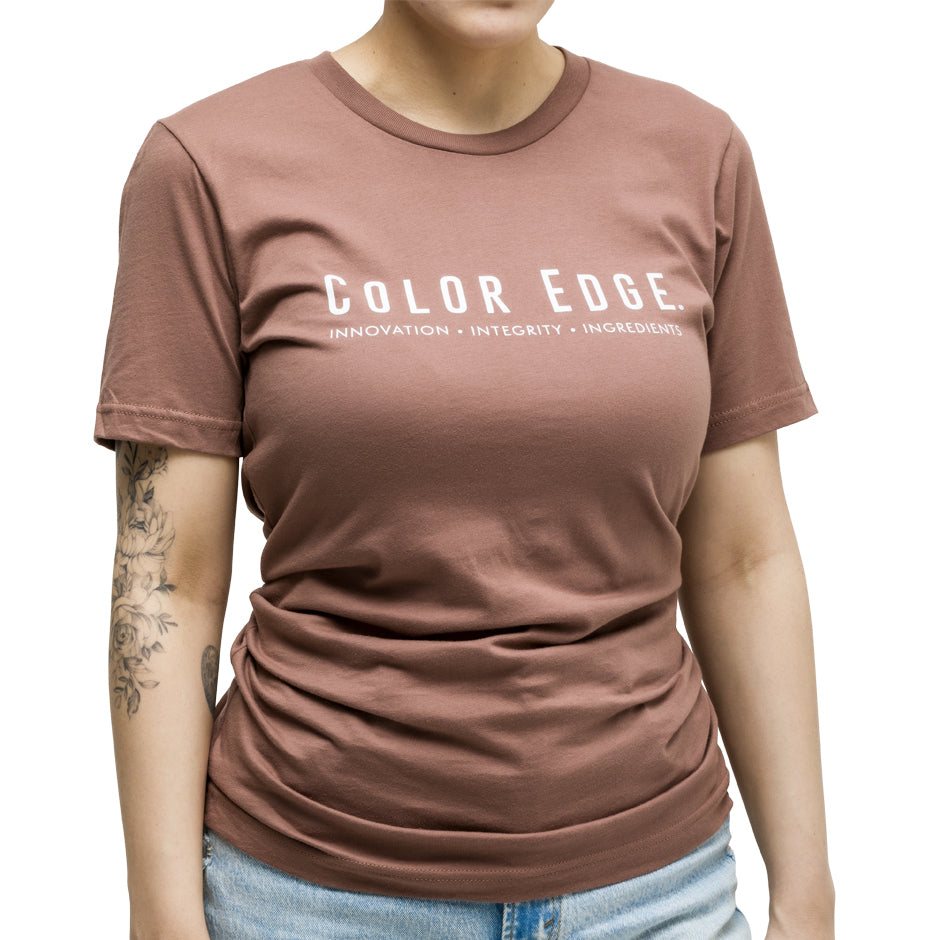 Color Edge t-shirt in brown
