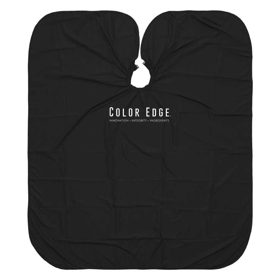 Cali Collection Cutting Cape, solid black color
