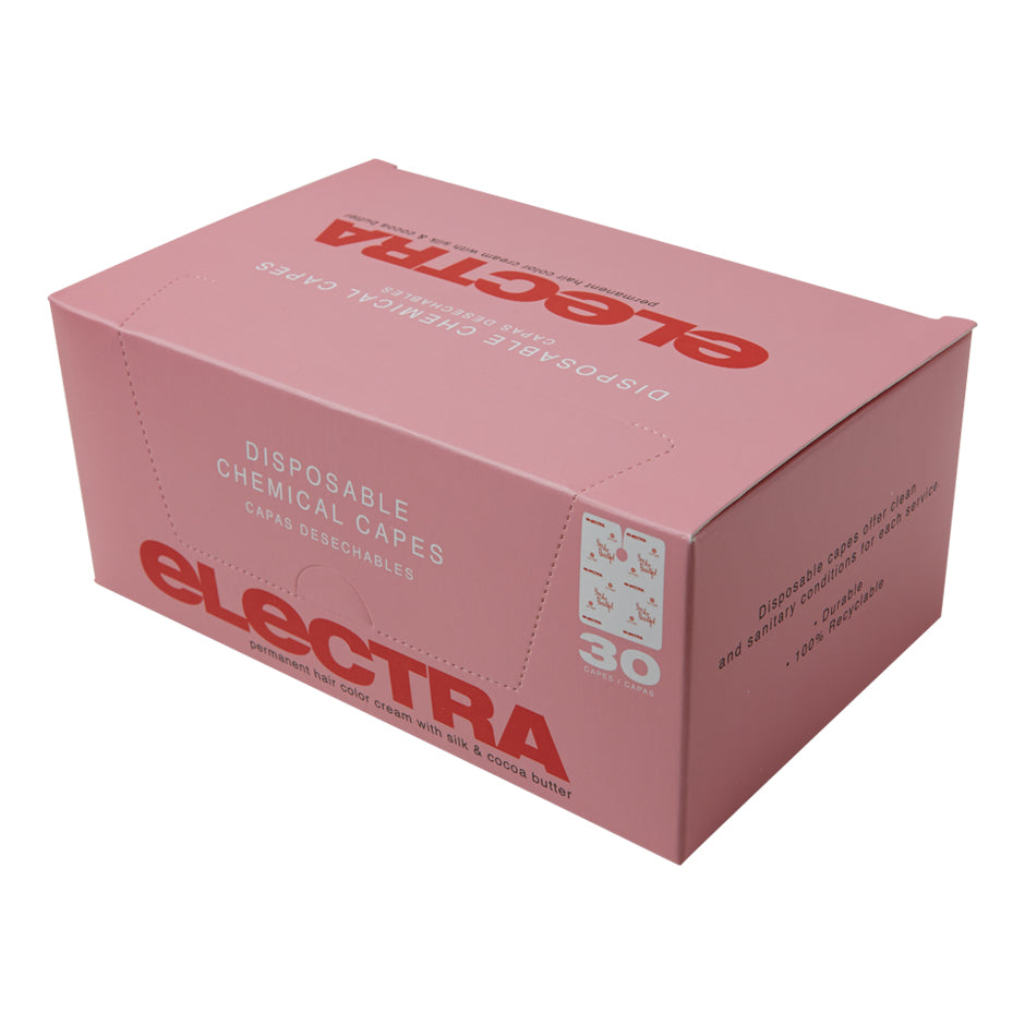 Box of disposable cutting capes