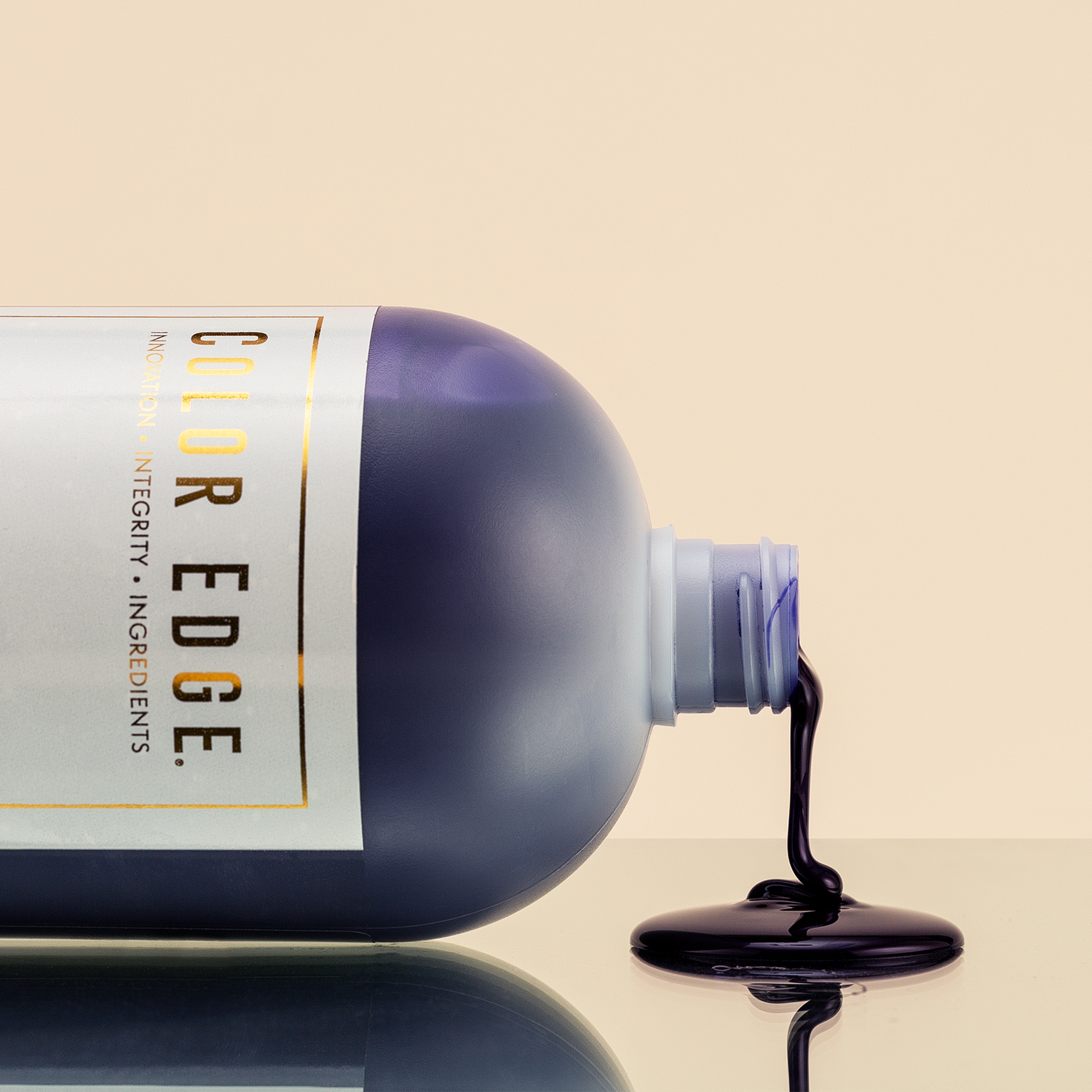 Frosty Shampoo spilled over on table