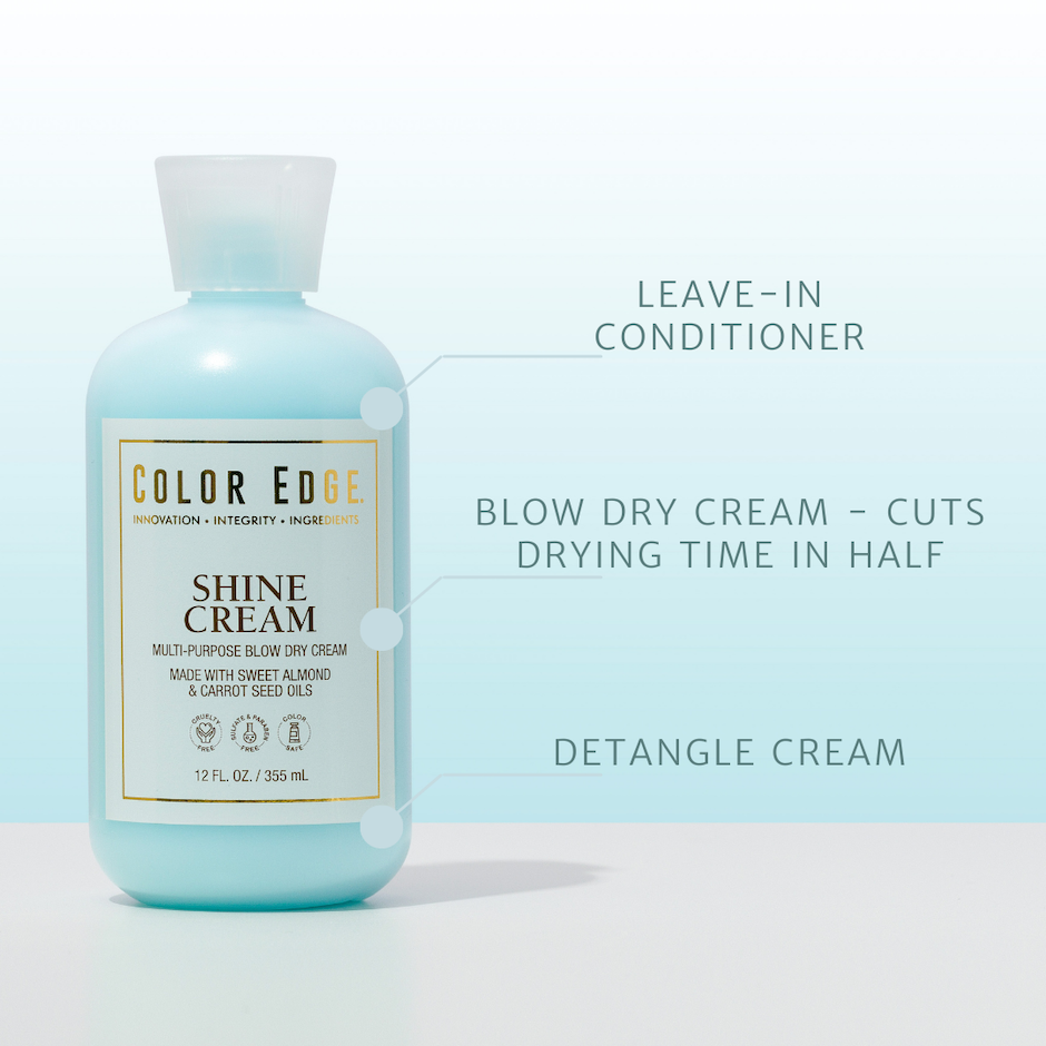 Leave-in conditioner, detangle cream, and blow dry cream