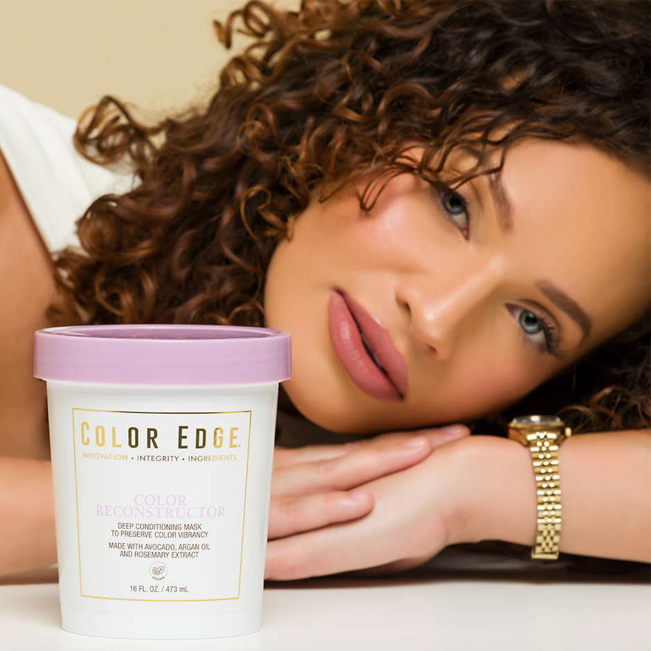 Woman with Color Reconstructor Jar