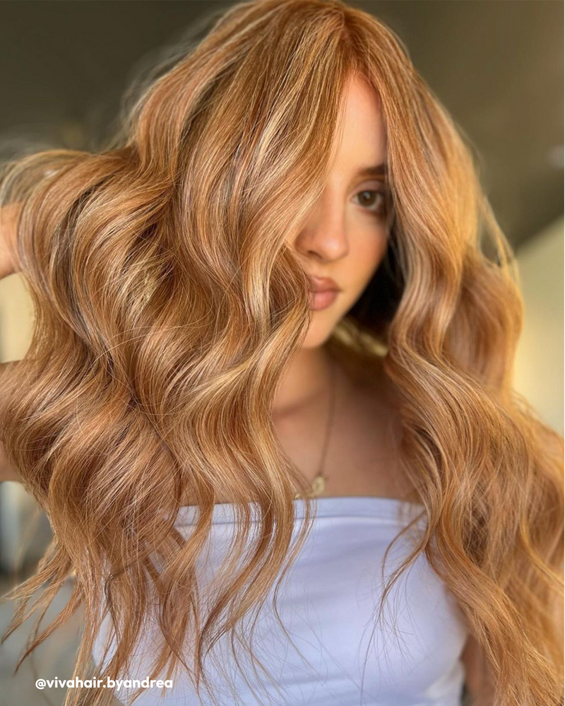 Hair with Hydrate Duo and Shine Cream applied
