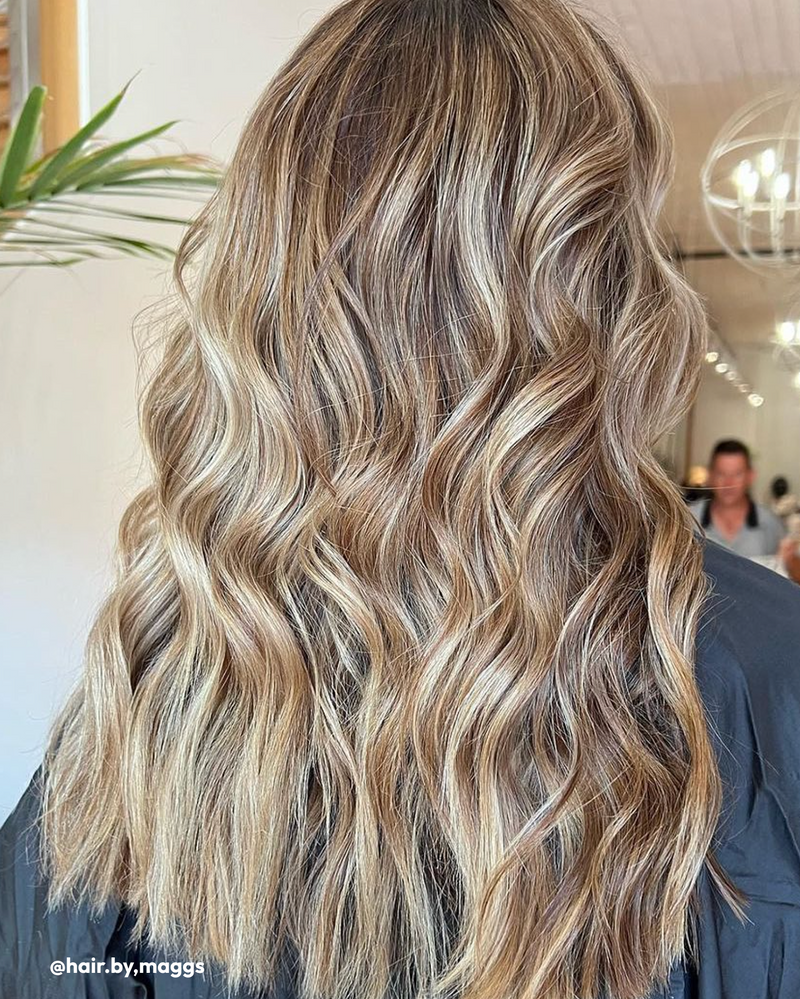 Hair with Hydrate Duo and Shine Cream applied