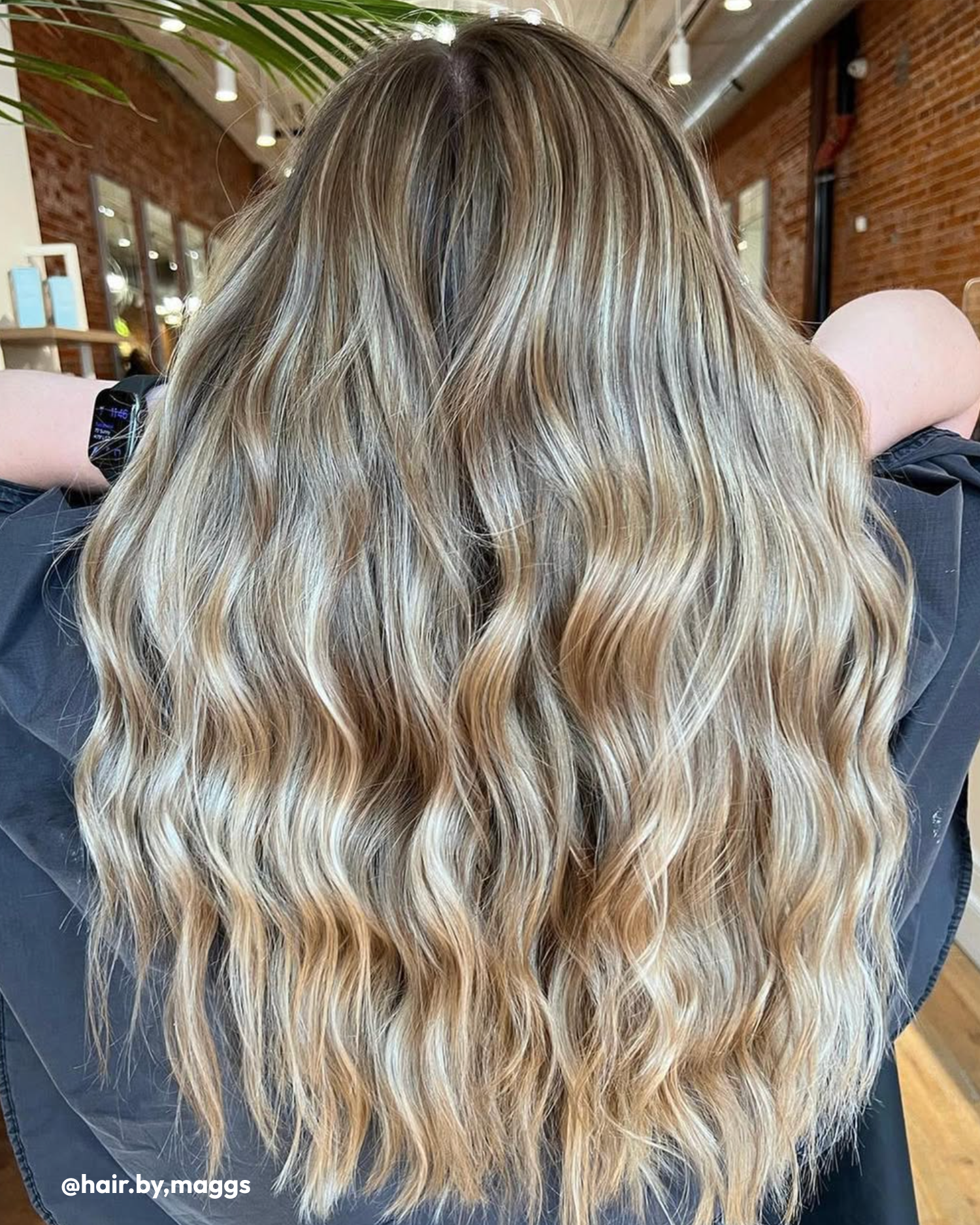 Hair with Hydrate Duo and Shine Cream applied