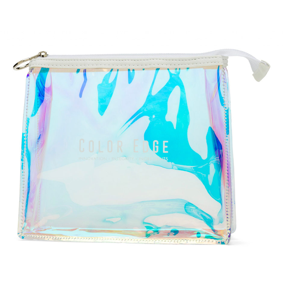Small Iridescent Cosmetic Pouch