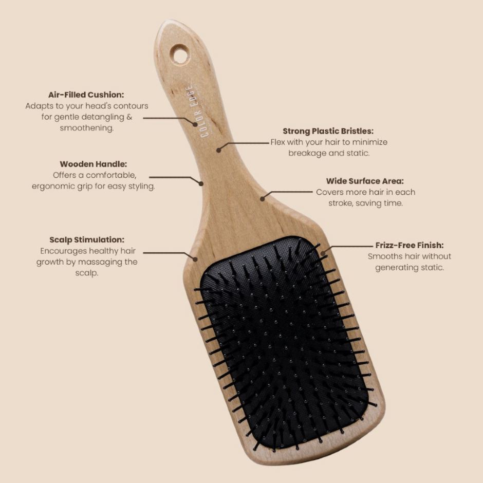 Paddle Brush infographic