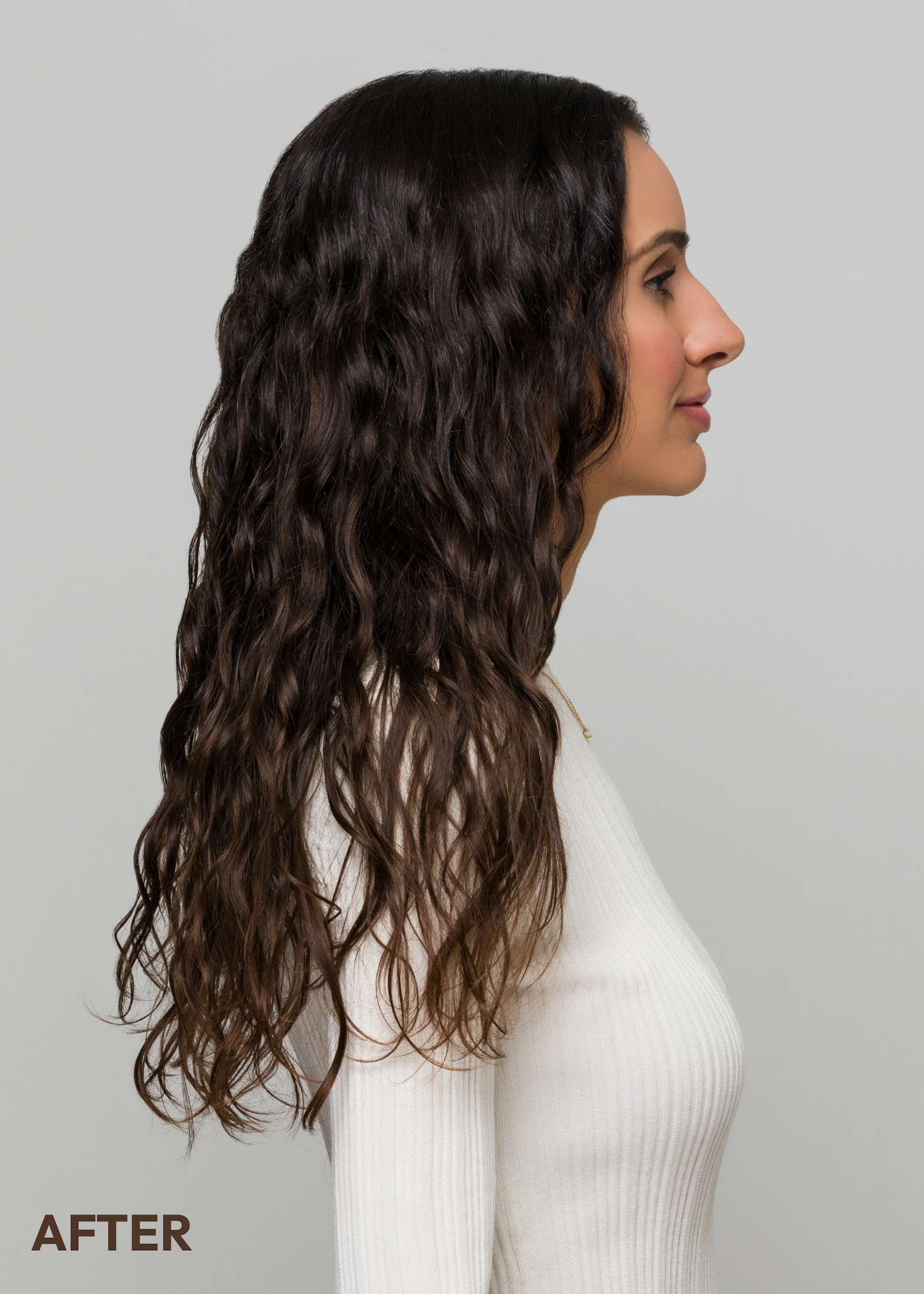 SILK-AFTER Color Edge model Samantha