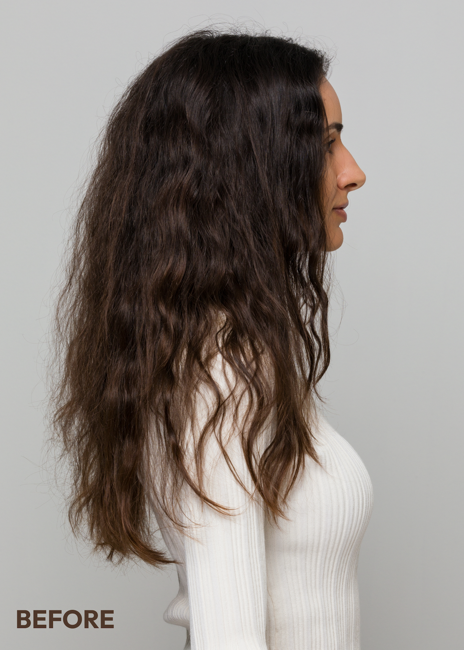 SILK-BEFORE Color Edge model Samantha